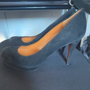 Authentic Gucci Suede Heels